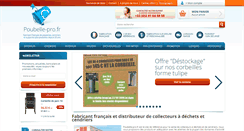 Desktop Screenshot of poubelle-pro.fr